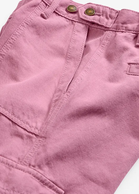 Cargobyxa i bomull, bonprix