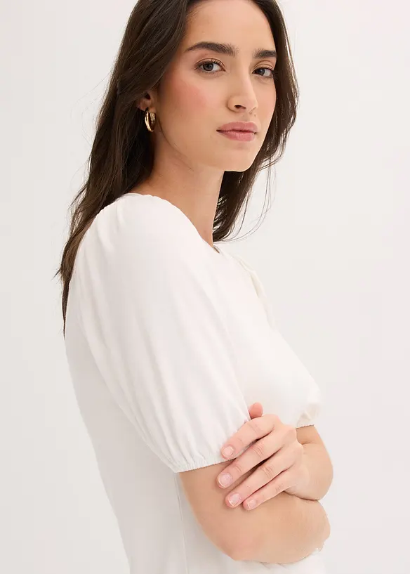 Topp av mjuk viskosmix, bonprix