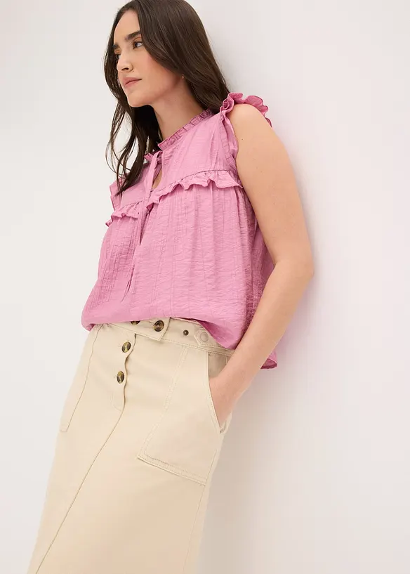 Twillkjol av bomull, bonprix