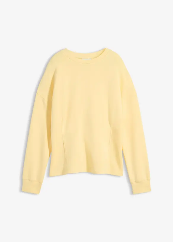 Sweatshirt i insv&auml;ngd modell, bonprix