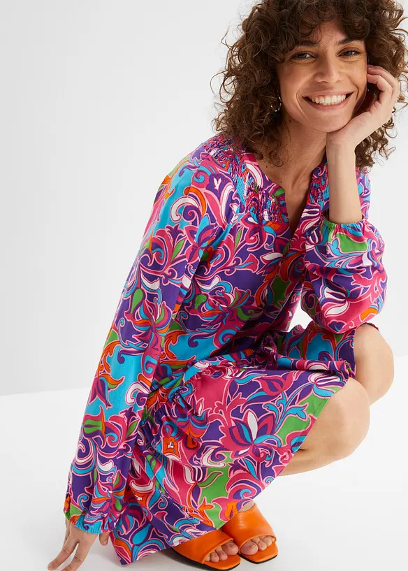 Tunikakl&auml;nning av mjuk viskos, bonprix