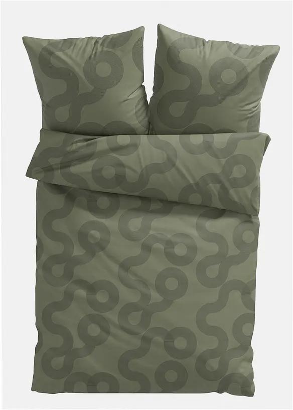 P&aring;slakanset med grafiskt m&ouml;nster, bonprix