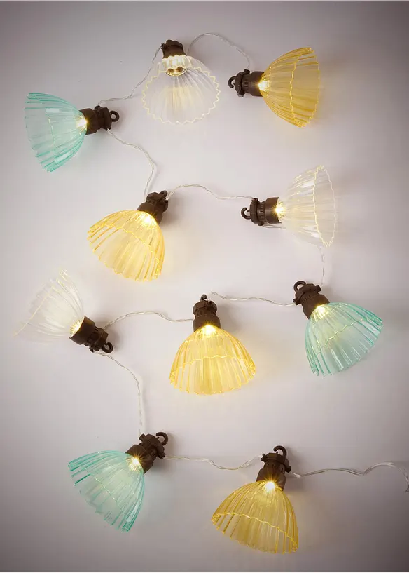 LED-ljusslinga med blommor, bonprix