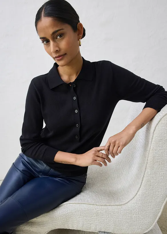 Tennistr&ouml;ja med sidenandel, bonprix