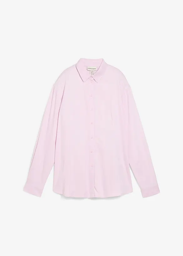 Skjortblus av mjuk viskos, bonprix
