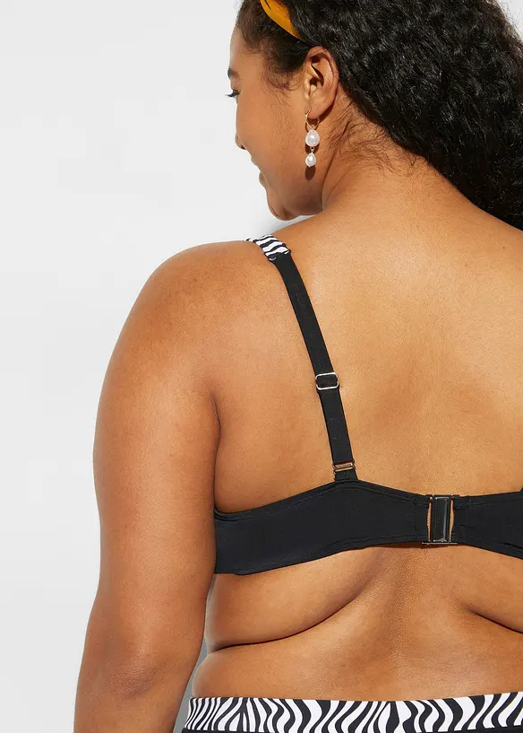 Minimizer-bikini med vadderade axelband (2 delar), bonprix