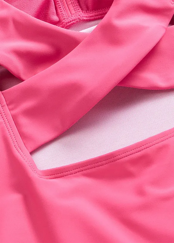 Baddr&auml;kt med medelh&ouml;g formande effekt och V-ringning, bonprix