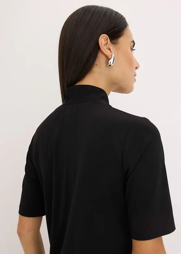 Topp med uppst&aring;ende krage, bonprix