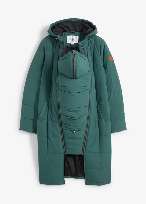 Mammat&auml;ckkappa med &aring;tervunnen polyester och babyficka, bonprix