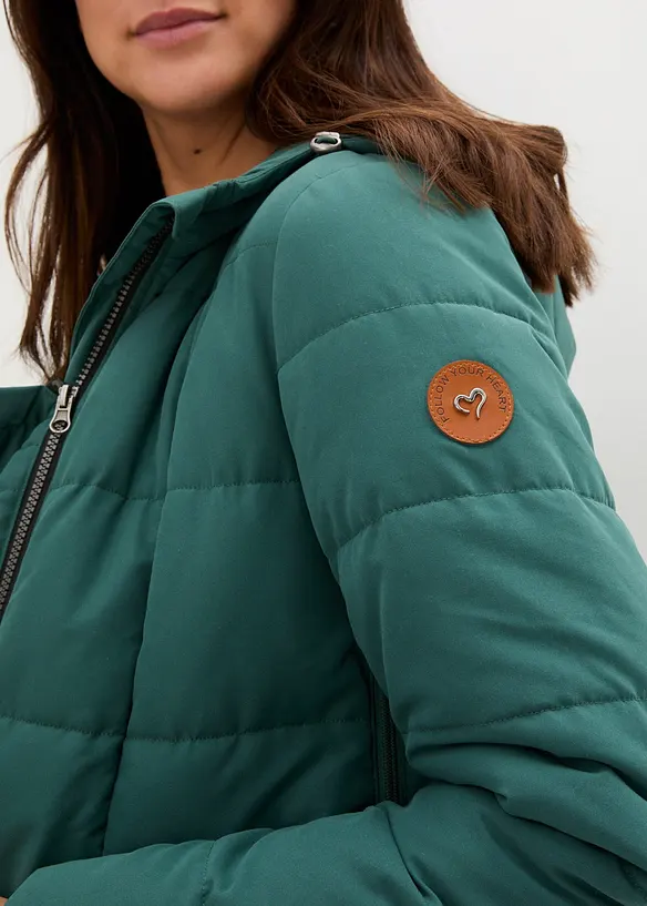 Mammat&auml;ckkappa med &aring;tervunnen polyester och babyficka, bonprix