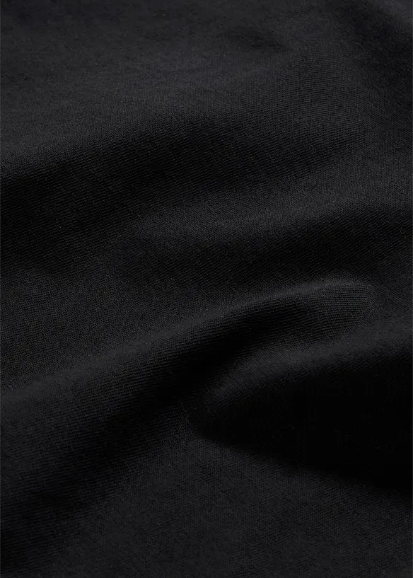 T-shirt med rund halsringning (5-pack), bonprix