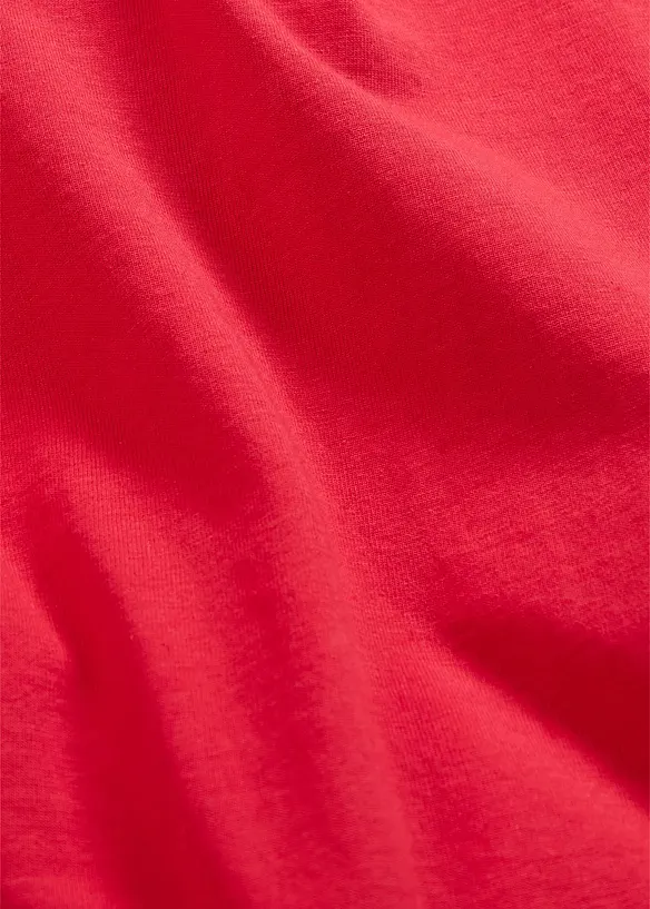 T-shirt med rund halsringning (5-pack), bonprix