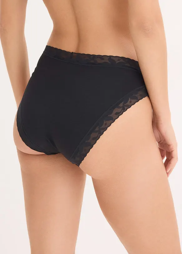 Maxitrosa med spets (5-pack), bonprix