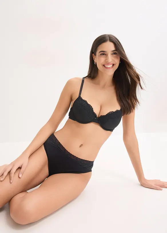 Maxitrosa med spets (5-pack), bonprix