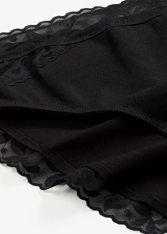 Maxitrosa med spets (5-pack), bonprix