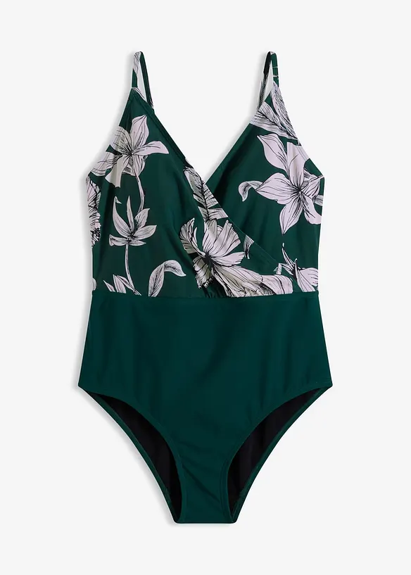 Baddr&auml;kt med V-ringning och l&auml;tt formande effekt, bonprix