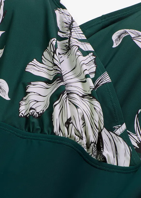 Baddr&auml;kt med V-ringning och l&auml;tt formande effekt, bonprix