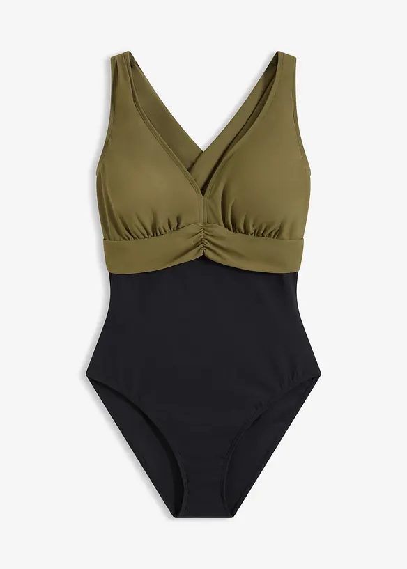 Baddr&auml;kt med V-ringning och l&auml;tt formande effekt, bonprix