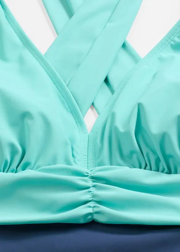 Baddr&auml;kt med V-ringning och l&auml;tt formande effekt, bonprix