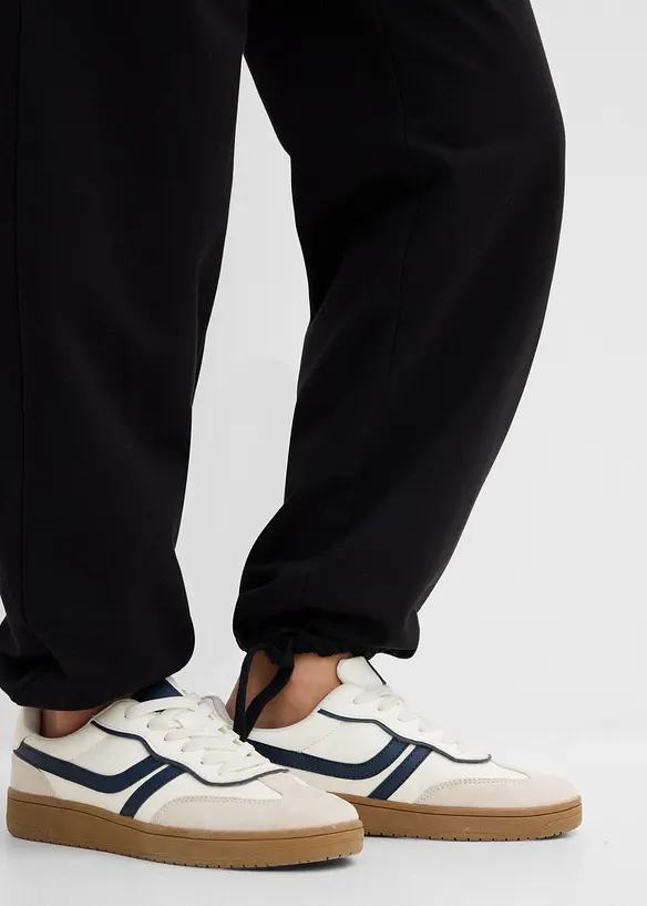 Mammabyxa i trik&aring; av ekologisk bomull med justerbara benslut, bonprix