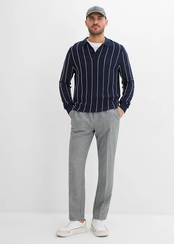 Elegant dra-p&aring; byxa med res&aring;rmidja, bonprix