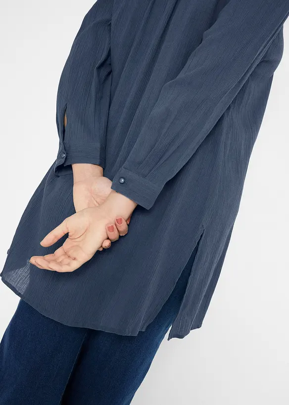 L&aring;ng tunika av bomull, bonprix