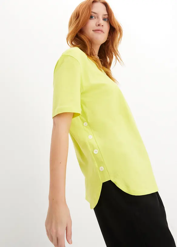 Vid T-shirt i ekologisk bomull, bonprix