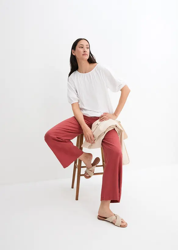 Topp i ekologisk bomull, bonprix