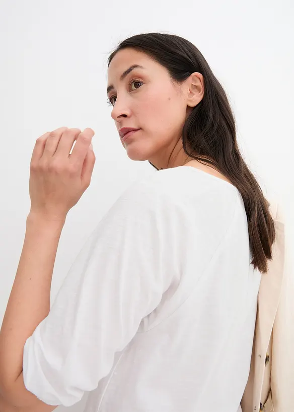 Topp i ekologisk bomull, bonprix