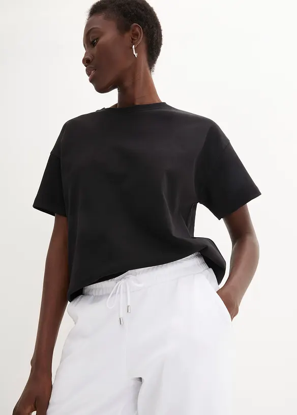 Dra p&aring;-byxa av viskosmix, bonprix