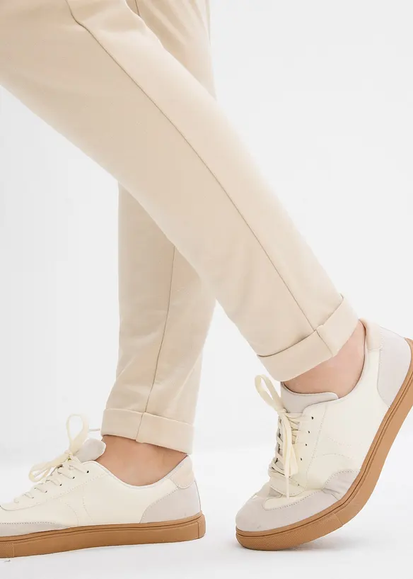 Dra p&aring;-byxa av viskosmix, bonprix