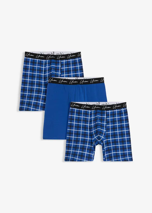 Boxershorts med bomull (3-pack), bonprix