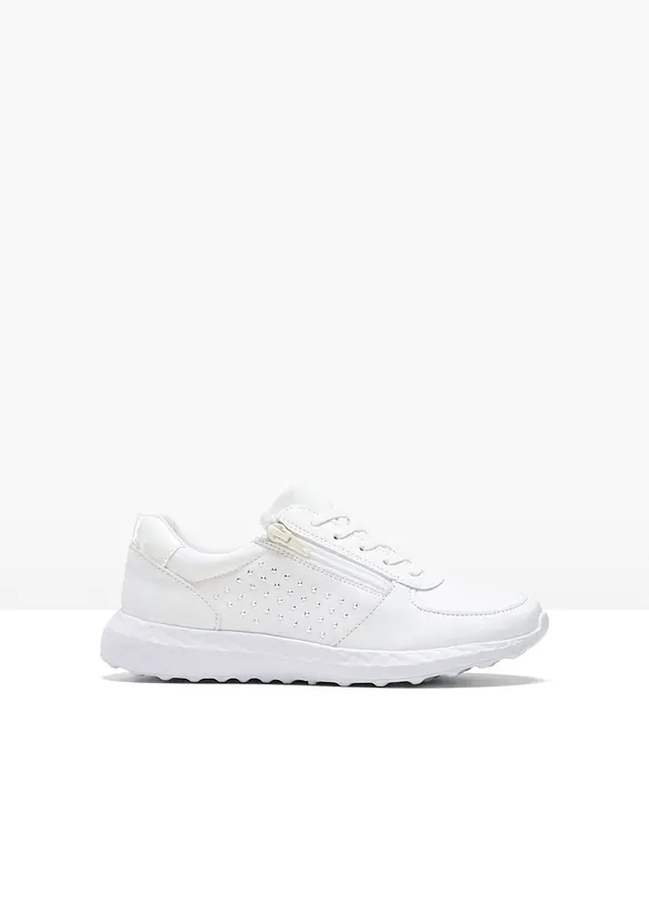 Sneakers med glitterstenar, bonprix