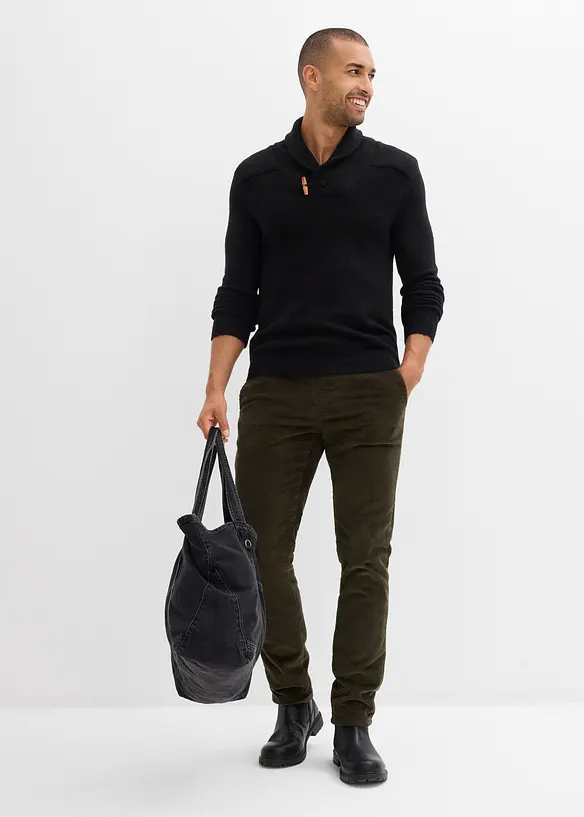 Tr&ouml;ja med sjalkrage, bonprix