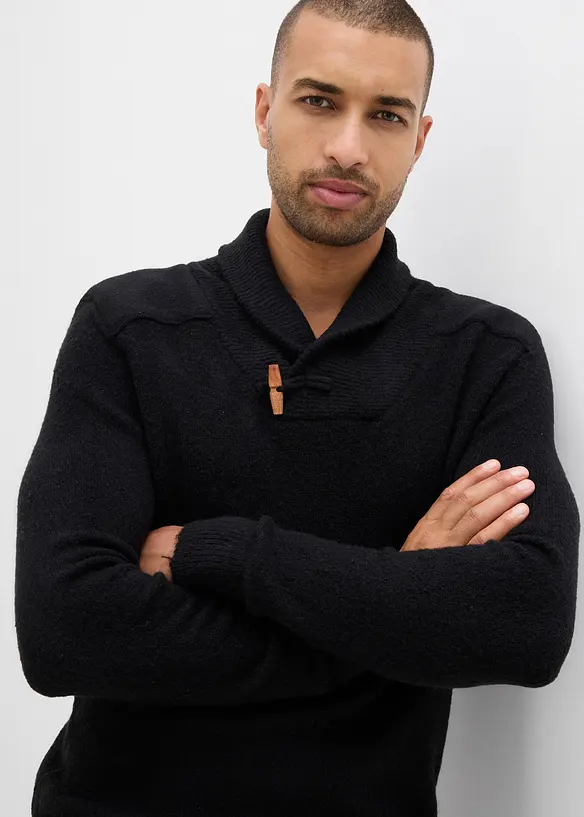 Tr&ouml;ja med sjalkrage, bonprix