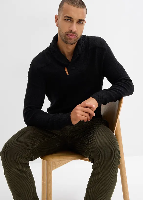 Tr&ouml;ja med sjalkrage, bonprix