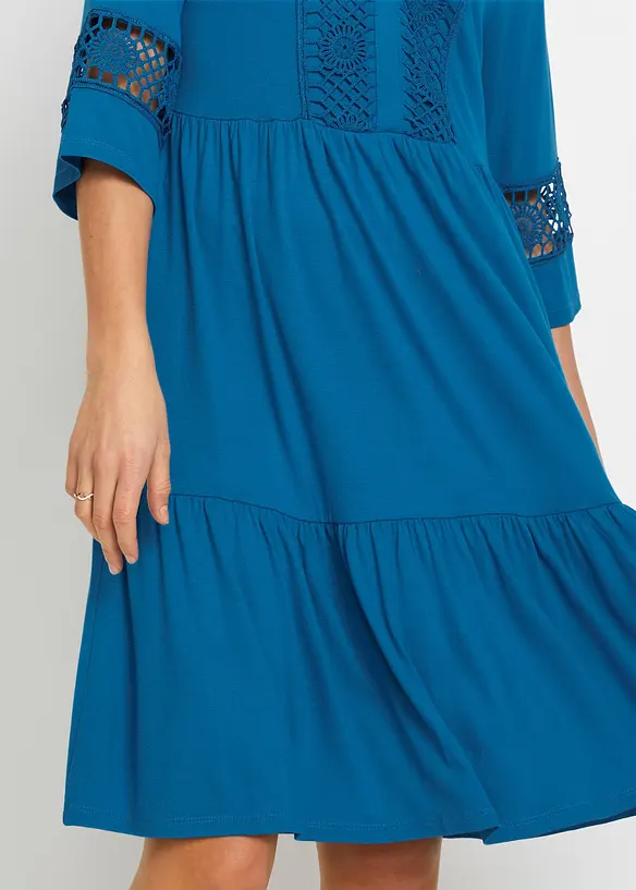 Tunikakl&auml;nning i mjuk viskos, bonprix