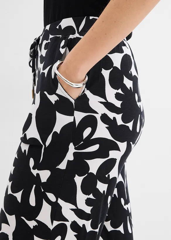 Jerseybyxa i viskosmix, bonprix