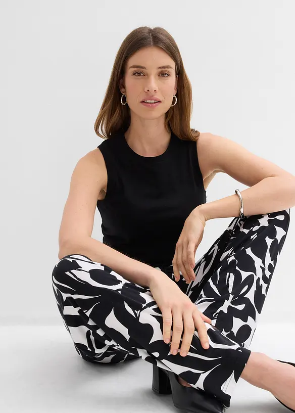 Jerseybyxa i viskosmix, bonprix