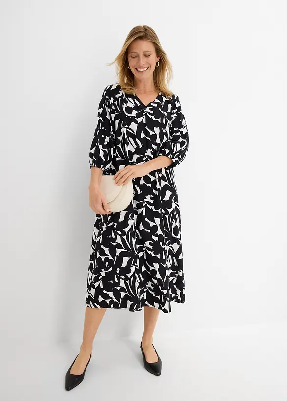 Maxikl&auml;nning i viskos med mjukt fall, bonprix