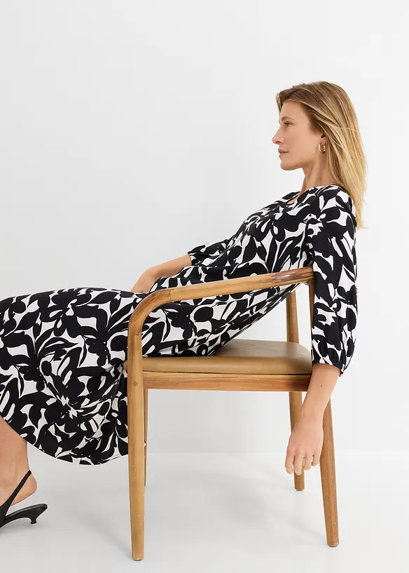 Maxikl&auml;nning i viskos med mjukt fall, bonprix