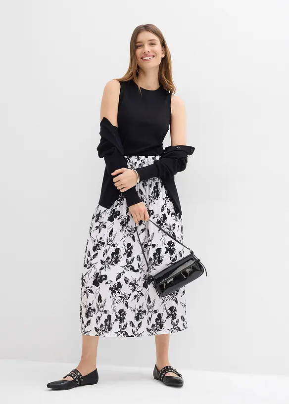 Mellanl&aring;ng kjol, bonprix