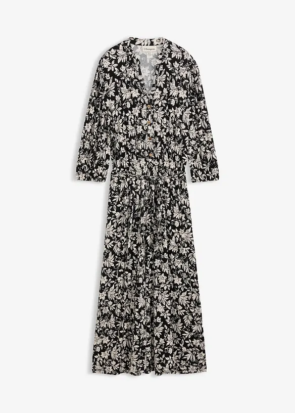 Jerseykl&auml;nning av viskosmix, bonprix