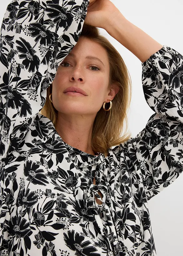 L&aring;ng tunika i viskos, bonprix