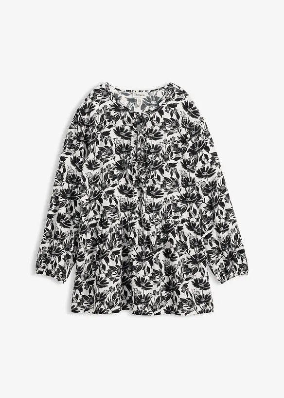 L&aring;ng tunika i viskos, bonprix