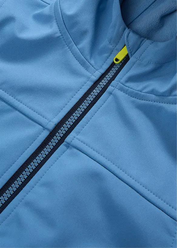 Vindt&auml;t och vattenavvisande softshelljacka med huva, bonprix