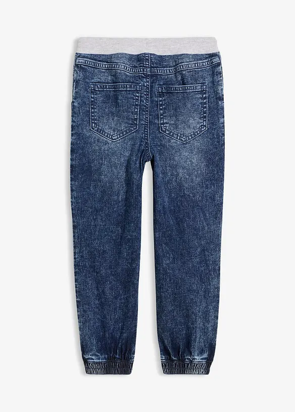 Dra p&aring;-jeans i Regular Fit med res&aring;rmidja, bonprix