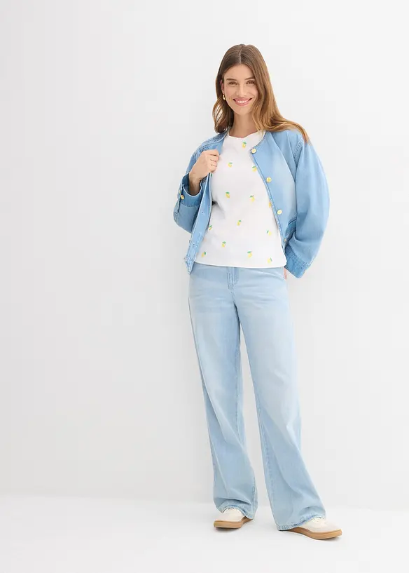 T-shirt av ekologisk bomull, bonprix