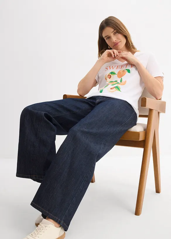 T-shirt av ekologisk bomull, bonprix