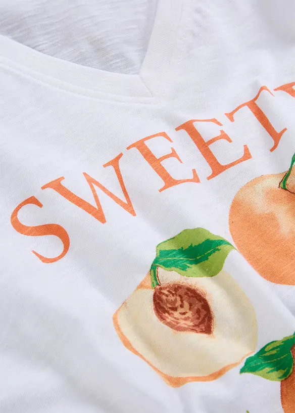 T-shirt av ekologisk bomull, bonprix